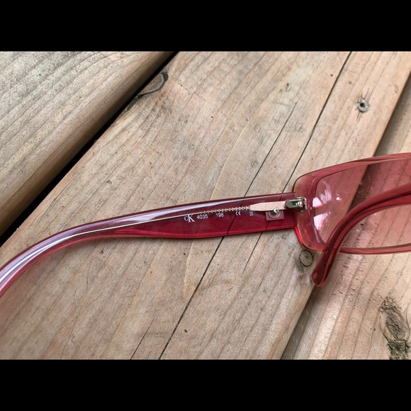 Calvin Klein Pink Sunglasses RARE - Picture 6 of 8